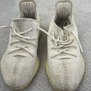 White Yeezys